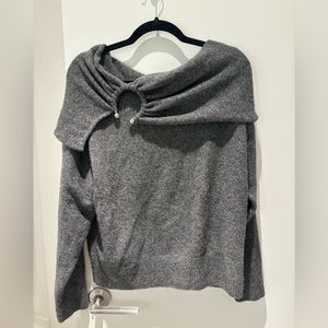 Zara off the shoulder sweater